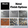 Metal Wolf Art Geometric Design Contemporary Decor, thumbnail 2 of 11