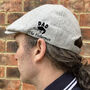 Personalised Hobbies Flat Cap: Father's Day Gift, thumbnail 5 of 9