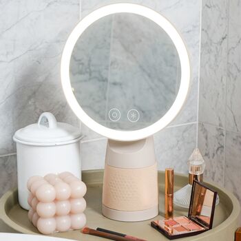 Glow Plus Makeup Mirror And Bluetooth Speaker, 8 of 8