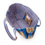 Serendipity Shoulder Bag Blue Tibetan Tiger, thumbnail 4 of 5