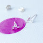 Alphabet Initial Sterling Silver Stud Earrings, thumbnail 4 of 12