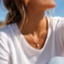 Adjustable 18k Gold Fish And Pearl Charm Necklace With Removable Charms,June Birthstone Jewellery, thumbnail 3 of 6