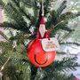 Personalised Space Hopper Santa Christmas Decoration, thumbnail 1 of 3