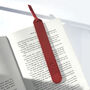 Love Embossed Red Leather Bookmark, thumbnail 4 of 4
