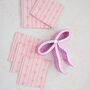 Petal Pink Signature Bow Small Party Napkins X 20, thumbnail 2 of 2