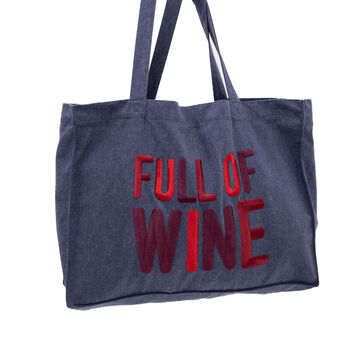 Full Of Wine Shopping Bag, 8 of 11