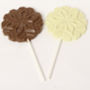 Snowflake Chocolate Lollipop, thumbnail 3 of 5