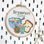 Breakfast Time Cross Stitch, thumbnail 1 of 9