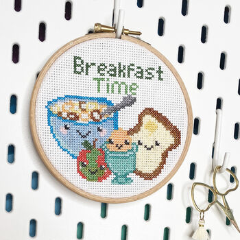 Breakfast Time Cross Stitch, 2 of 10
