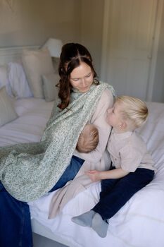 Willow Large Swaddle Muslin, 6 of 12