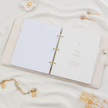 Wedding Planner Binder Champagne, 10 of 12