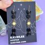 Official Acotar Feyre Tattoo Stainless Steel Earrings, thumbnail 1 of 3