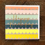 Gold Foiled Scallop Birthday Card, thumbnail 4 of 4
