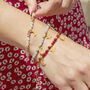 Selene Personalised Gemstone And Celestial Charm Bracelet, thumbnail 1 of 7