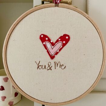 Valentine Embroidery Hoops, 2 of 4