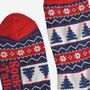 Men's Bamboo Socks Christmas Tree Fair Isle, thumbnail 4 of 5