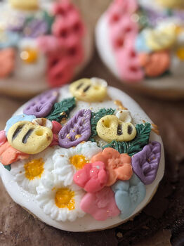 Personalised Bumble Bee Meadow Letterbox Biscuits, 9 of 9