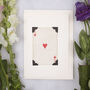 Ace Of Hearts Vintage Card, thumbnail 1 of 2