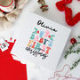 Baby’s First Christmas White Gloss Printed Christmas Eve Box, thumbnail 1 of 5