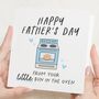 Bun In The Oven Fathers Day Card, thumbnail 1 of 7