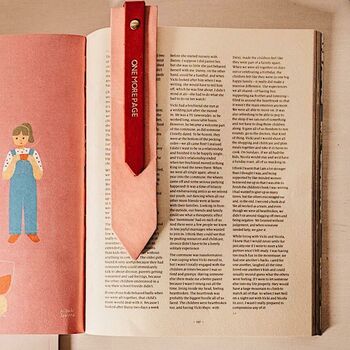 Personalised Leather Bookmark, 3 of 10