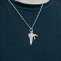Sterling Silver Come Fly With Me Charms Necklace, thumbnail 2 of 7