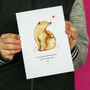 Personalised Mummy Bear Mother's Day Card, thumbnail 2 of 4