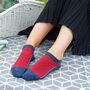 Organic Sport And Organic Polka Women's Trainer Socks, thumbnail 2 of 8