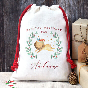 Personalised Christmas Santa Sack, 9 of 12
