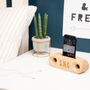 Personalised Handmade Mobile Wooden Speaker, thumbnail 2 of 5