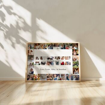 Personalised Auntie Photo Collage Print, 5 of 5