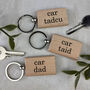 Car Dad/Taid/Tadcu Welsh Keyring, thumbnail 1 of 4