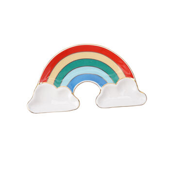 Rainbow Ceramic Jewellery Ring Dish | Gift For All, 3 of 3