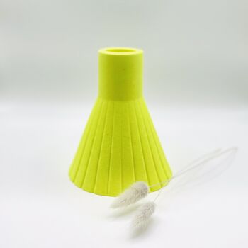 Neon Yellow Vase, 8 of 12