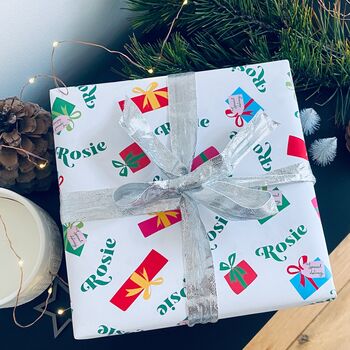 Present Special Delivery Christmas Wrapping Paper, 6 of 9