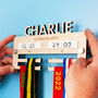 Personalised Kid's Personal Bests Medal Hanger, thumbnail 3 of 4
