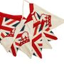 Vintage Crown And Union Jack Bunting, thumbnail 1 of 6