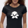 Womens Zodiac Abstract Design T Shirt, thumbnail 9 of 12