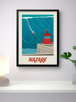 Nazare Surf Poster, 3 of 7