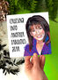 Jane Mc Donald Birthday Card, Cruise Queen, thumbnail 1 of 4
