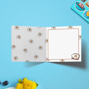 Eggs Card | Cute Greetings Card, 4 of 5