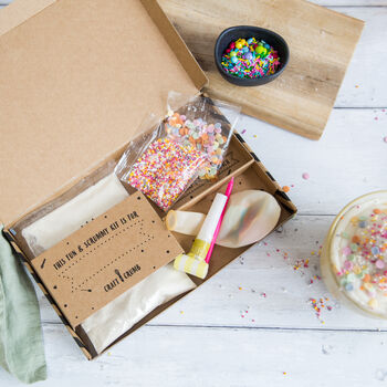 Children's Birthday In A Box Letterbox Cake Baking Kit, 4 of 6