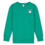 Childrens Organic Cotton Bunny Sweatshirt, thumbnail 8 of 12