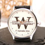 Personalised Handmade Watch With Monogram Design, thumbnail 1 of 8
