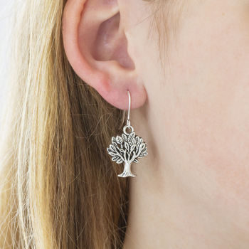 Tree Of Life Earrings, 2 of 4