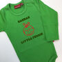 Personalised Little Puddin Pudding Babygrow/T Shirt, thumbnail 3 of 11
