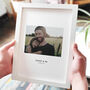 Personalised Photo Print For Father's Day, thumbnail 1 of 7