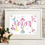 Magical Fairy Dancer Friends Customised Gift Print, thumbnail 1 of 11