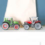 Die Cast Tractor Toy And Personalised Bag, thumbnail 2 of 4