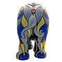 Hand Painted Butterfly Celebration Collectible Elephant, thumbnail 5 of 10